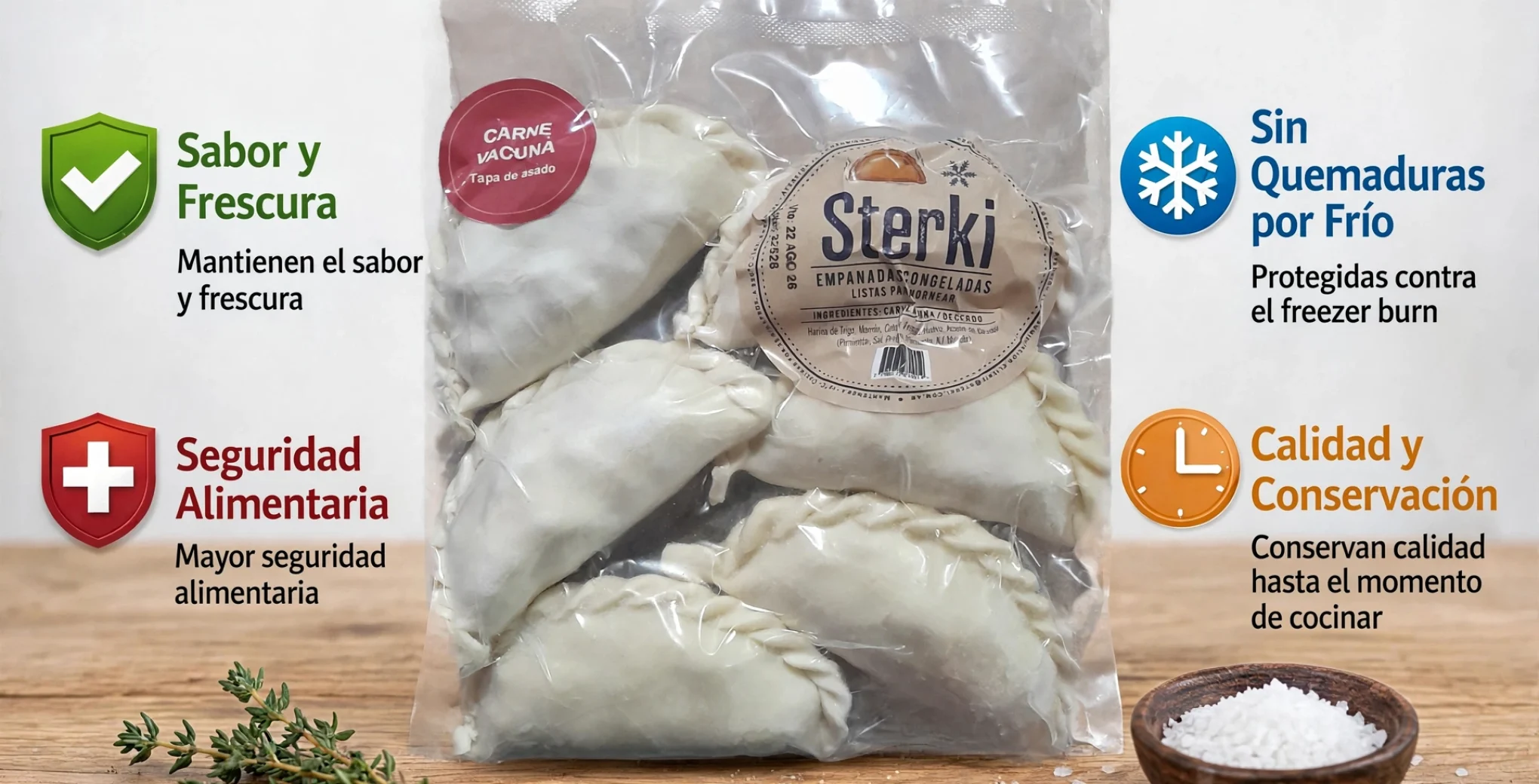 sterki empanada package